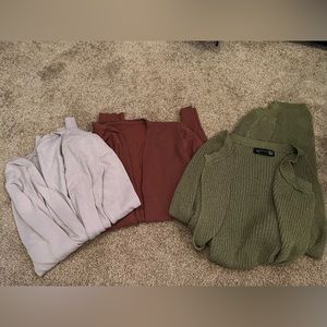 Bundle of 3 Cardigans